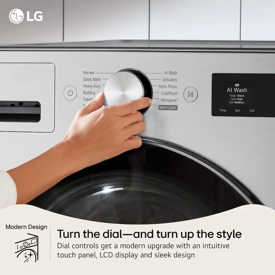 LG WM5800HVA 5.0 cu. ft. Front Load Washer — image 3